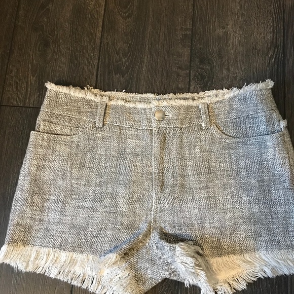 Alexander Wang Pants - ALEXANDER WANG * FRAYED CUTOFF JEANS